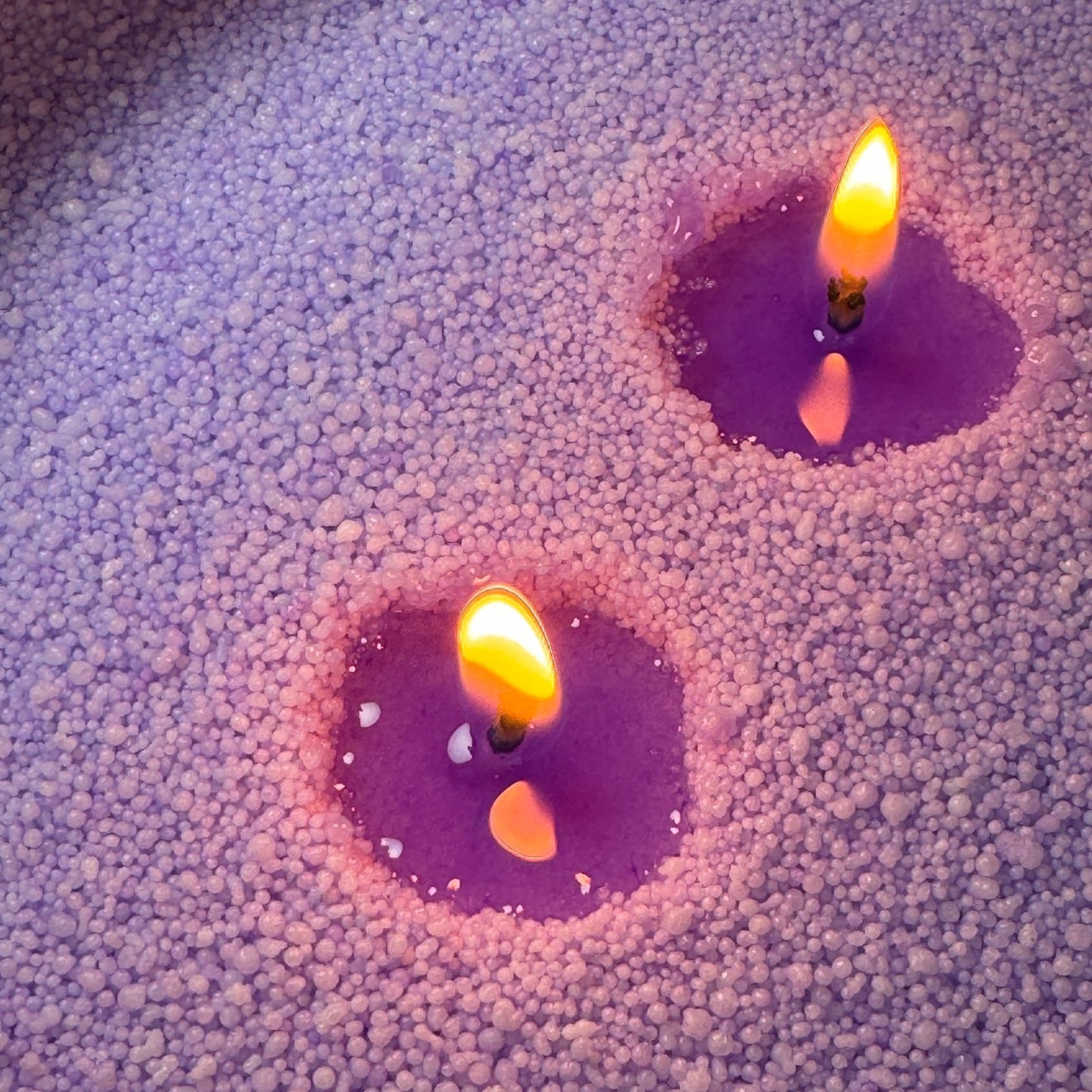 LAVENDER HAZE- LAVENDER PEARL CANDLES