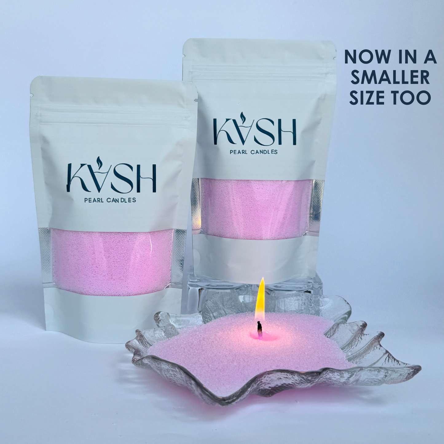LUSH PINK - PINK PEARL CANDLES
