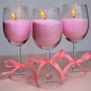 LUSH PINK - PINK PEARL CANDLES