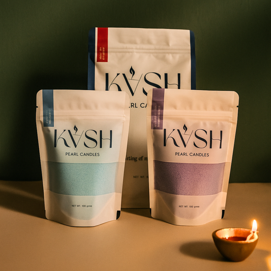 Diwali Gift Combo! 1 Big Pack (500g) + 2 Small Packs (100g x 2)+ 30 Wicks / Value offer!