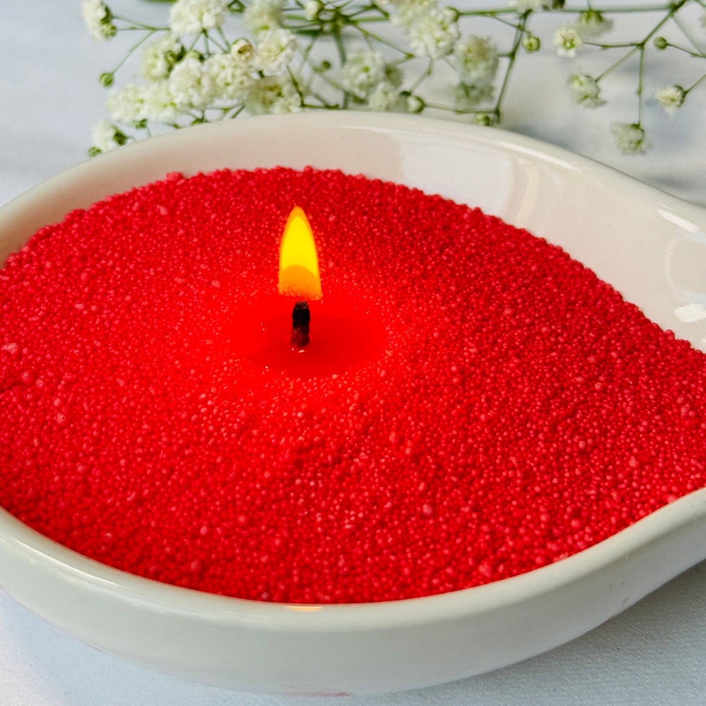 RED LOVE - RED PEARL CANDLES