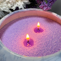 LAVENDER HAZE- LAVENDER PEARL CANDLES view 1
