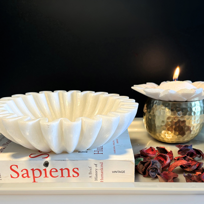 IVORY WAVES MARBLE URLI